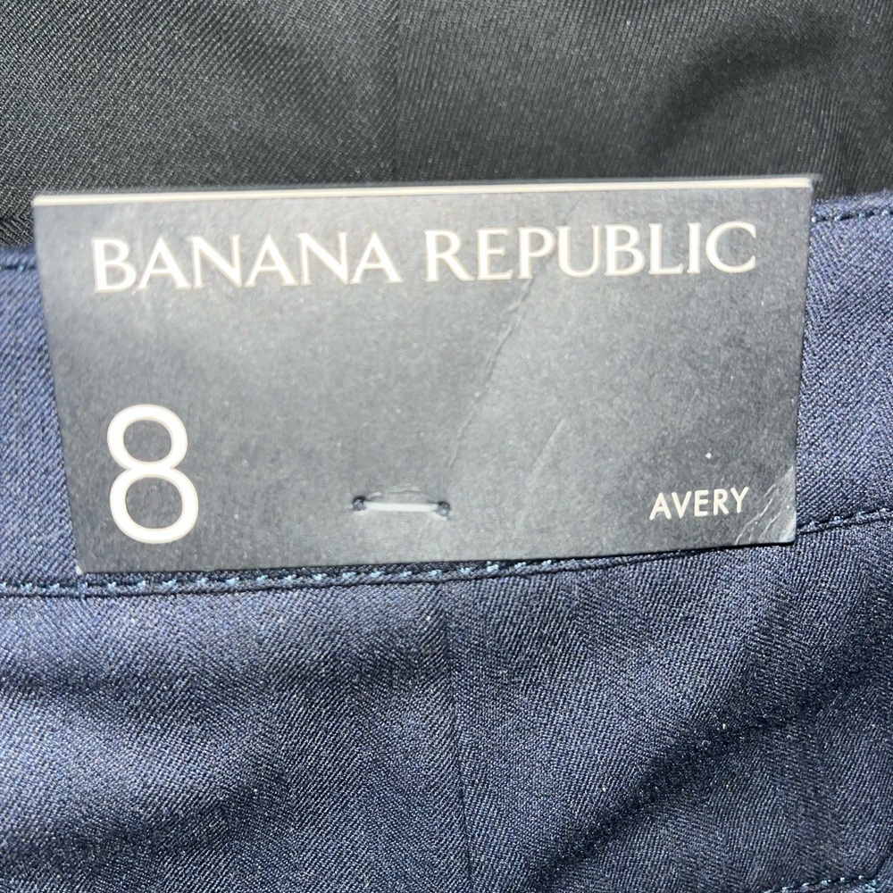 Banana Republic/Jcrew Black Straight-Leg Pants - Picture 3 of 8